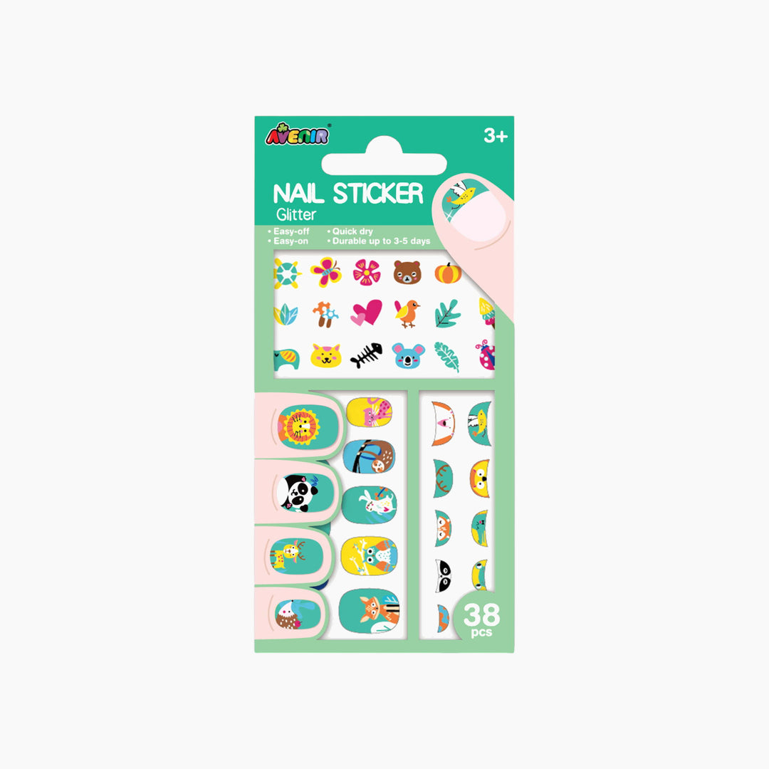 Avenir Nail Sticker Glitter
