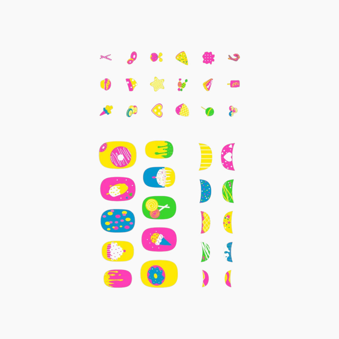 Avenir Nail Sticker Fluorescent