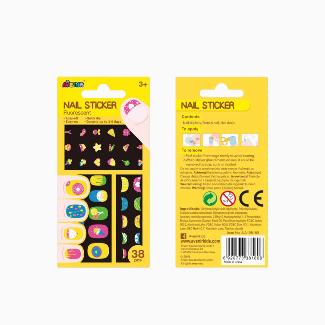 Avenir Nail Sticker Fluorescent