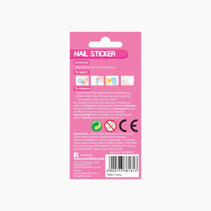 Avenir Nail Sticker Fluorescent