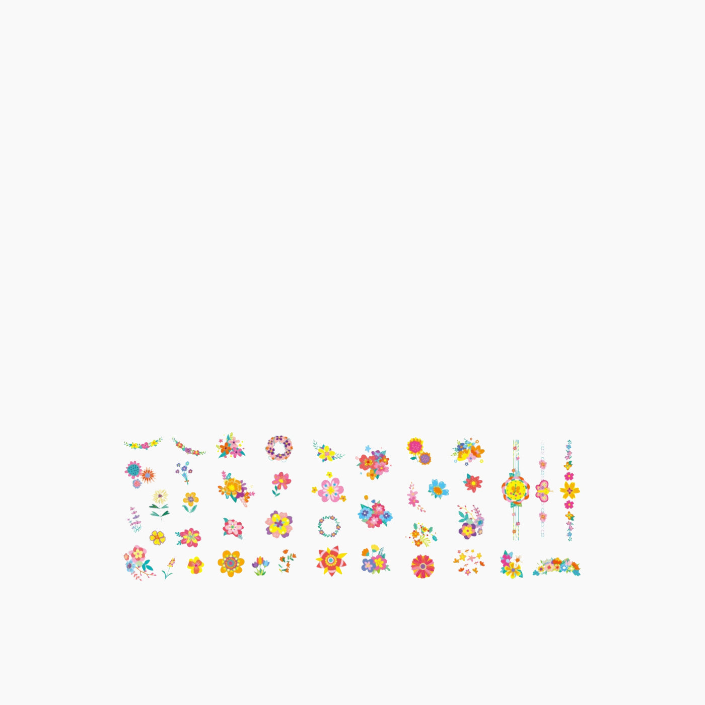 Avenir Nail Stickers And Tattoos - Flower Avenir Nail Stickers And Tattoos - Flower