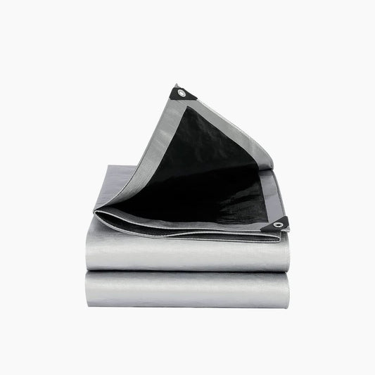 Jadever Heavy Duty Tarp 4×3m Durable & Weatherproof - Grey