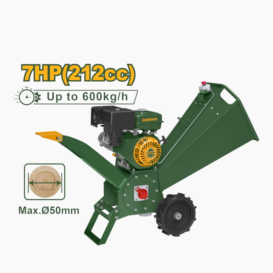 Jadever 7HP Gas Wood Chipper