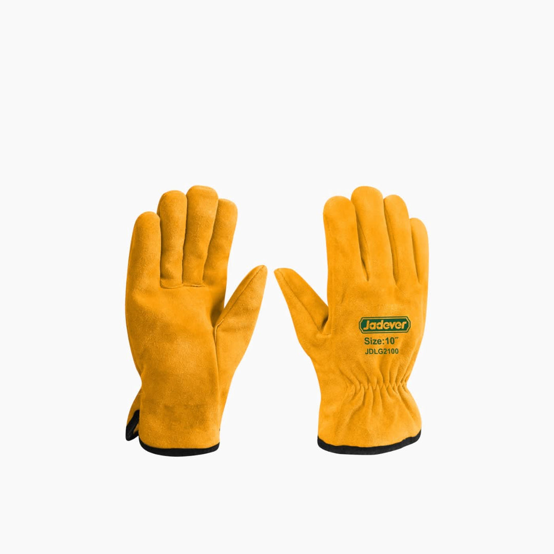 Jadever Heavy Duty Leather Gloves - HUNA