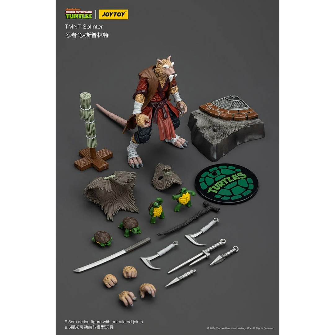 JoyToy Teenage Mutant Ninja Turtles Splinter 1/18 Scale Action Figure