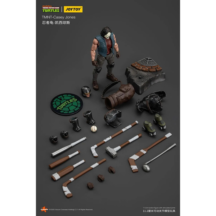 JoyToy Teenage Mutant Ninja Turtles Casey Jones 1/18 Scale Action Figure