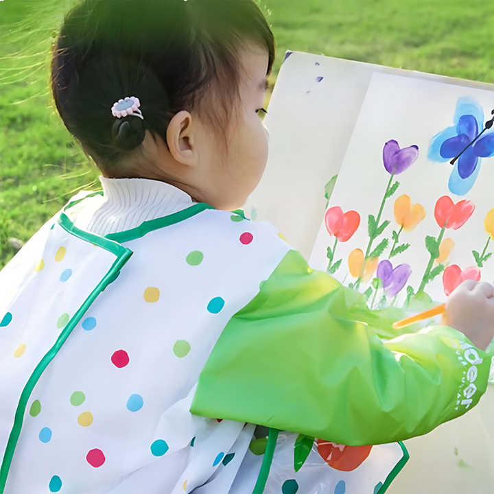Mideer  Finger Paint Waterproof Coat  Very Hungry Caterpillar  Age 3+