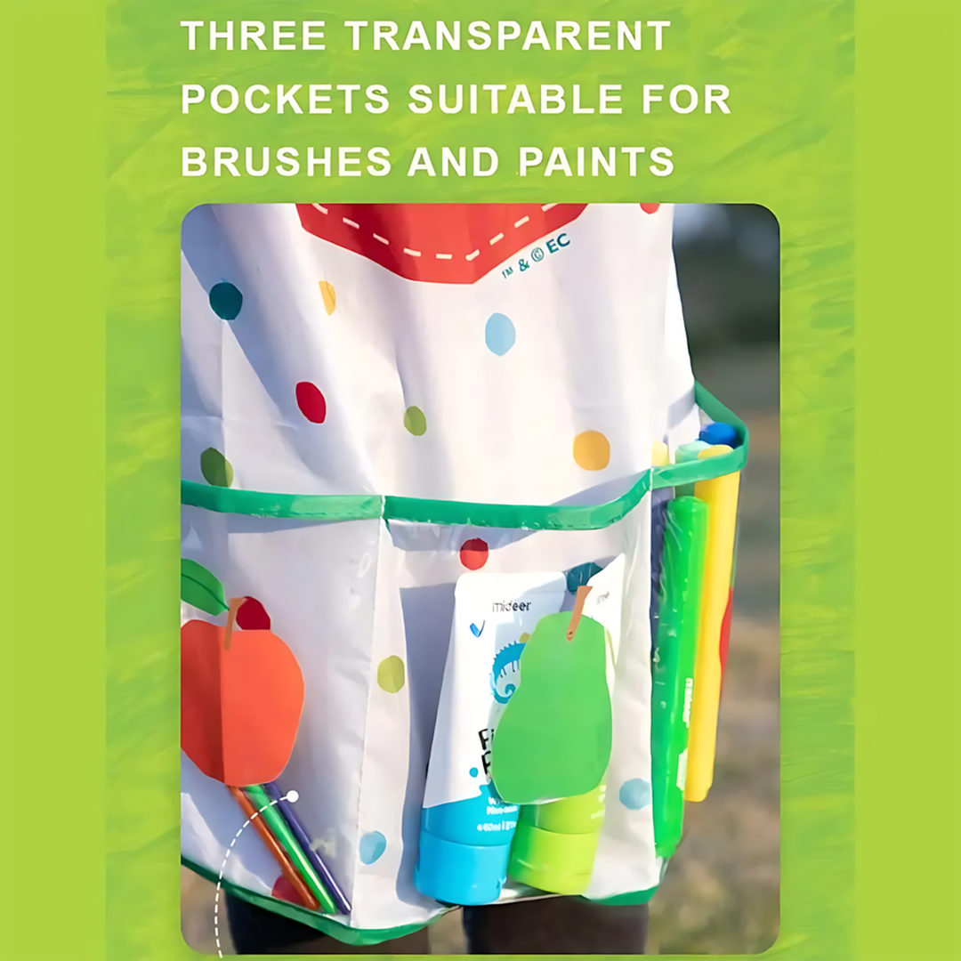 Mideer  Finger Paint Waterproof Coat  Very Hungry Caterpillar  Age 3+