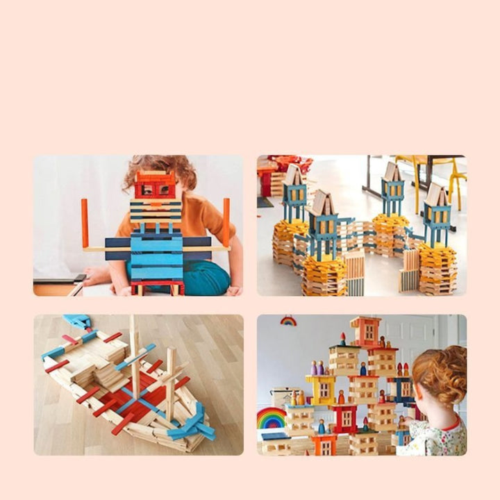 Mideer Cityblocks Archimedes Wooden Blocks Age 3+