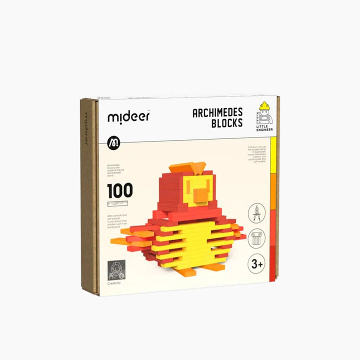 Mideer Cityblocks Archimedes Wooden Blocks Age 3+