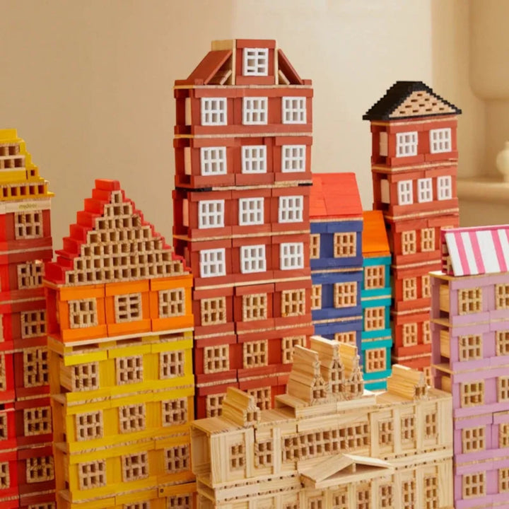 Mideer Cityblocks Archimedes Wooden Blocks Age 3+