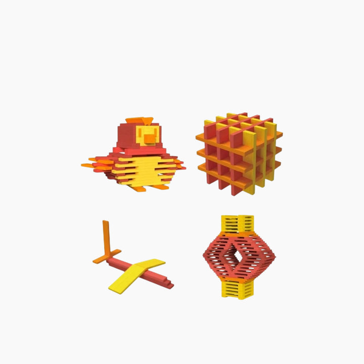 Mideer Cityblocks Archimedes Wooden Blocks Age 3+