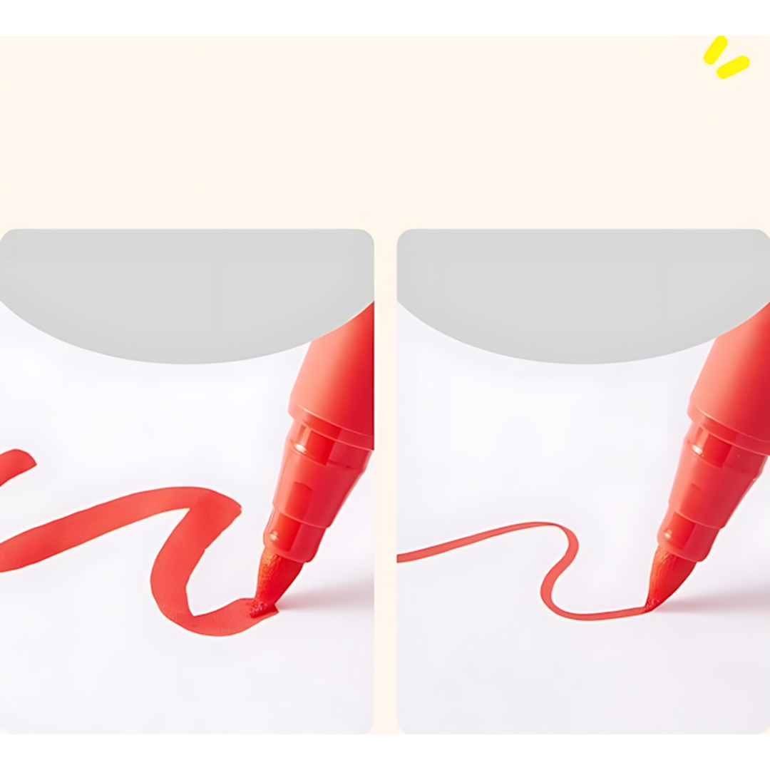 Mideer  Acrylic Markers  UltraSoft Nib   Age 4+