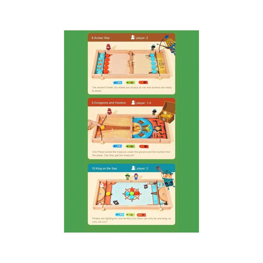 Mideer 10 in 1 Carrom Board Game 窶・Age: 3+