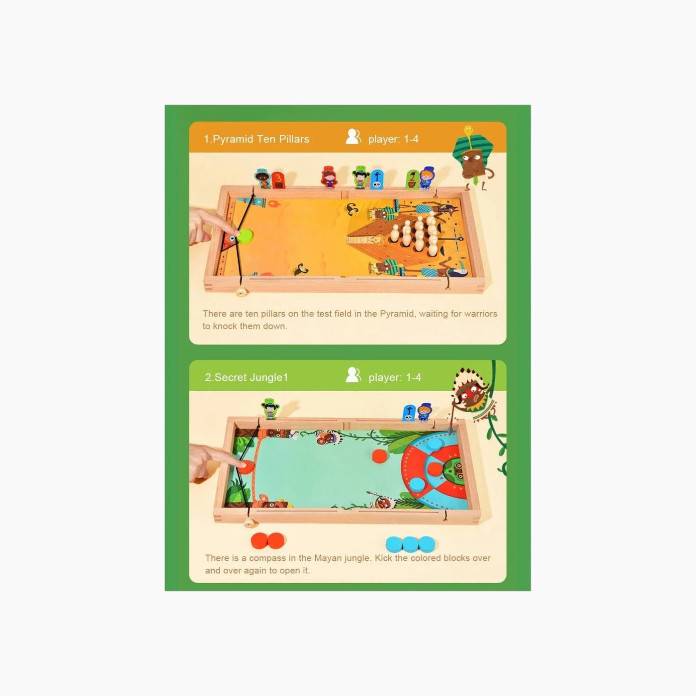 Mideer 10 in 1 Carrom Board Game 窶・Age: 3+ Mideer 10 in 1 Carrom Board Game 窶・Age: 3+