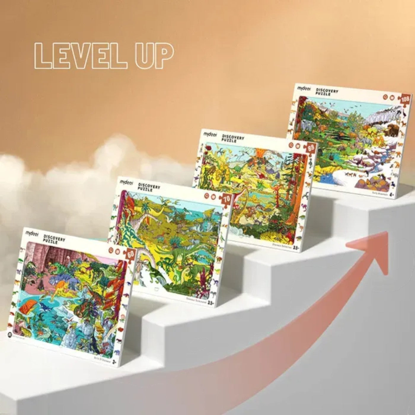 Mideer Discovery Puzzle Big World Small World 60P age 3+ Mideer Discovery Puzzle Big World Small World 60P age 3+