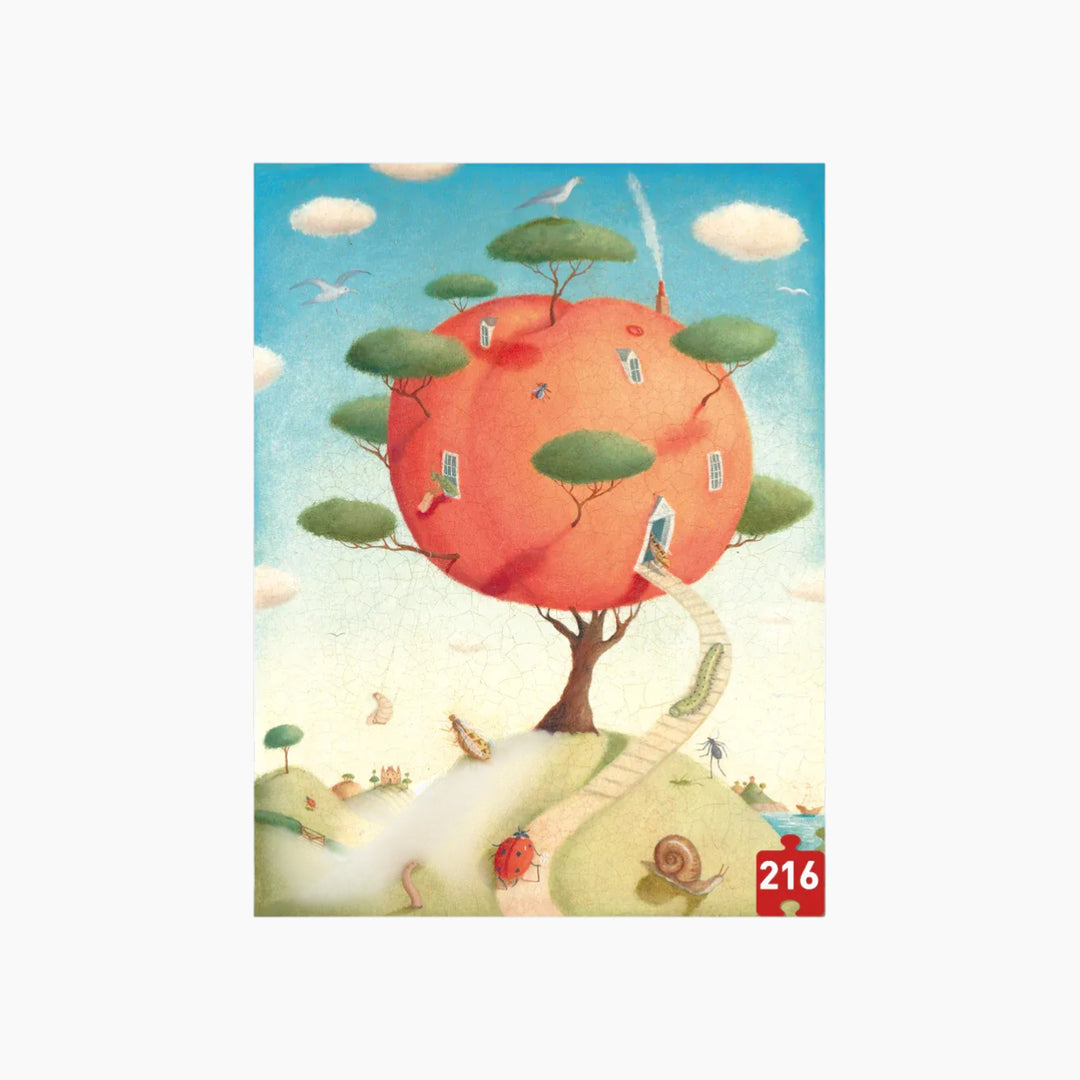Mideer Pocket Series Puzzle Peach is Paradise 216 pieces age 8+