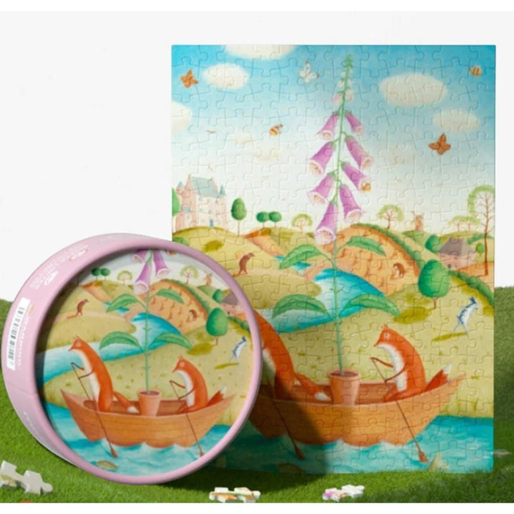 لغز سلسلة Mideer Pocket Fish Also Like Flowers 216 قطعة للأعمار من 8 سنوات فما فوق