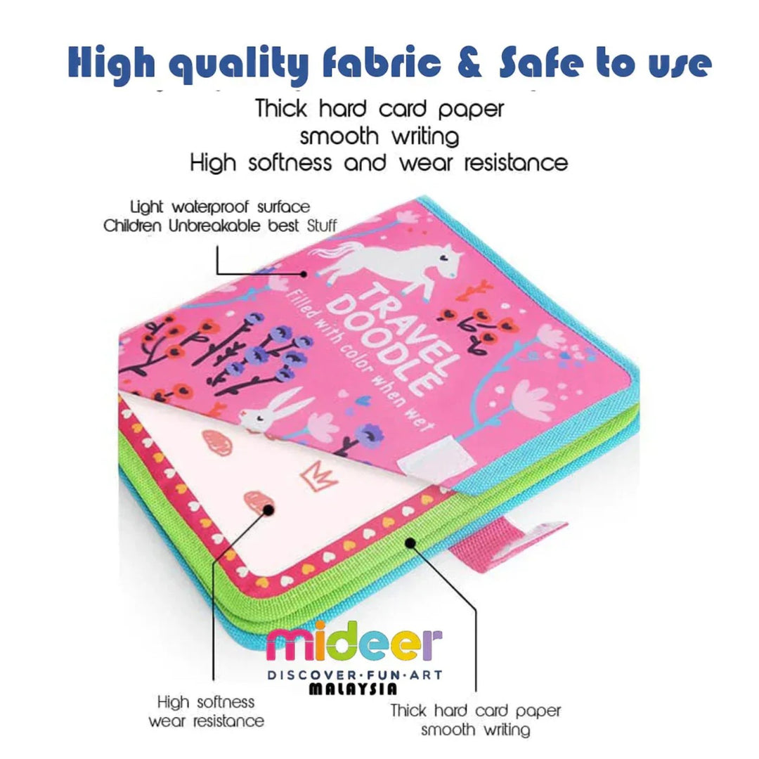 Mideer Travel Doodle Pink Age 3+