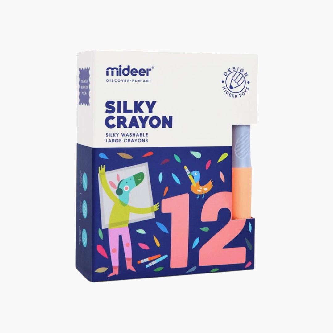 Mideer  washable Silky Crayon  age 3+