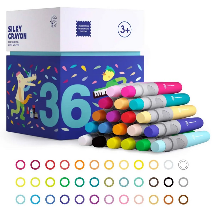 Mideer  washable Silky Crayon  age 3+