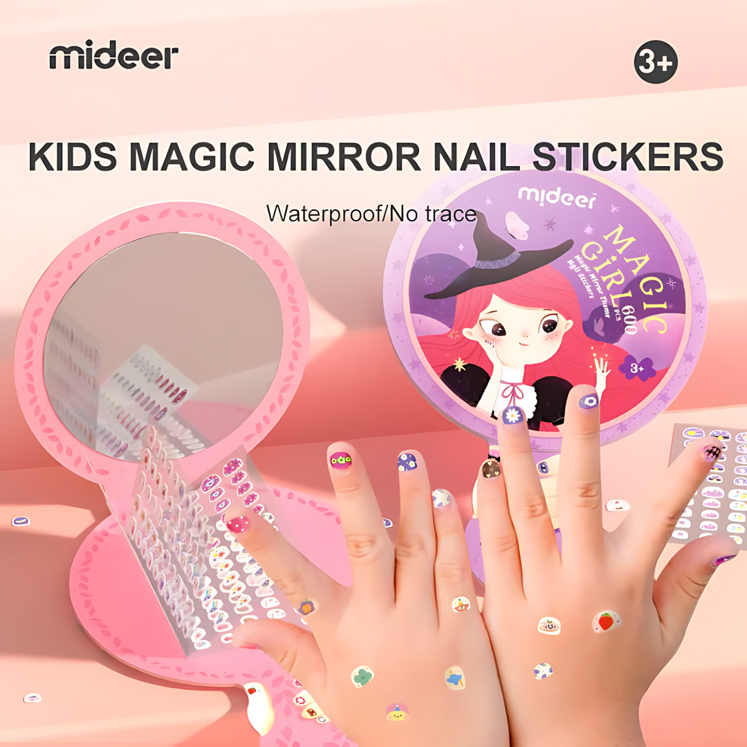 Mideer  Magic Mirror Theme Nail Sticker  Age 3+