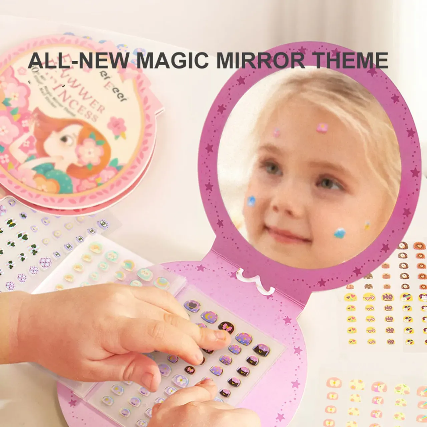 Mideer Magic Mirror Theme Nail Sticker Age 3+ Mideer Magic Mirror Theme Nail Sticker Age 3+