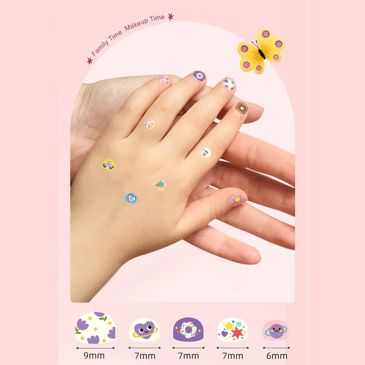 Mideer  Magic Mirror Theme Nail Sticker  Age 3+