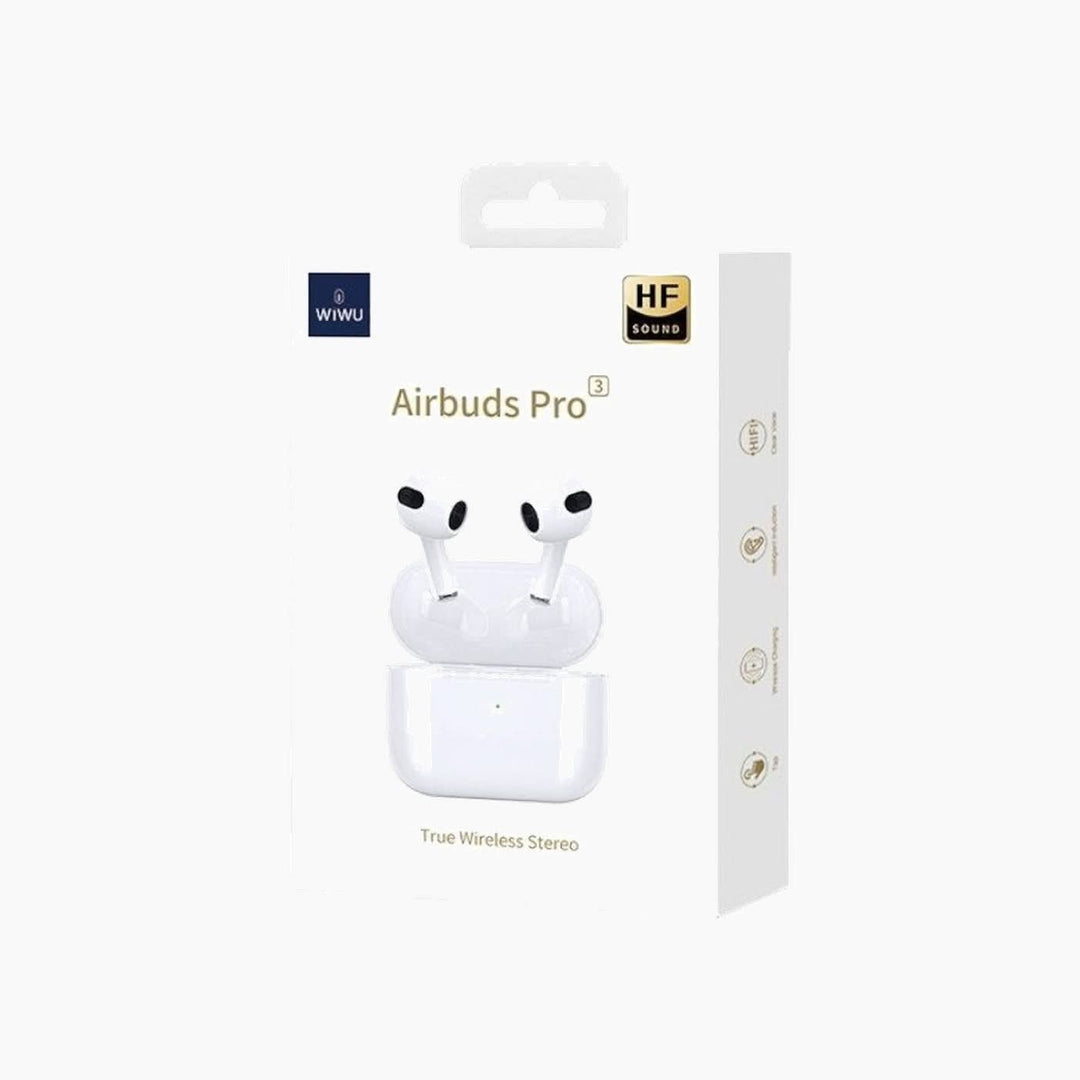 Wiwu Airbuds 3 wireless earbuds with crystal-clear sound
