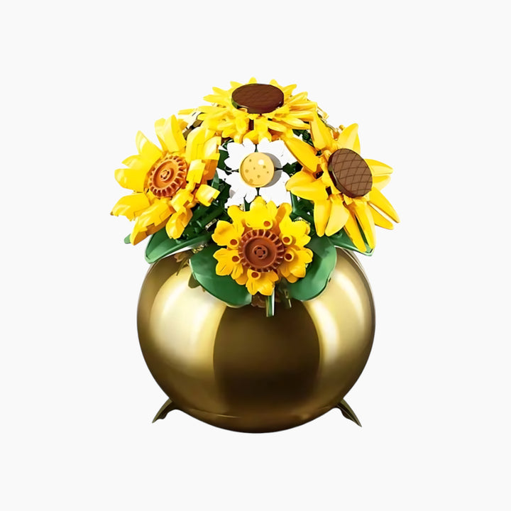 Sluban Pleyerid Sunflower（Plated Vases）288 Pcs