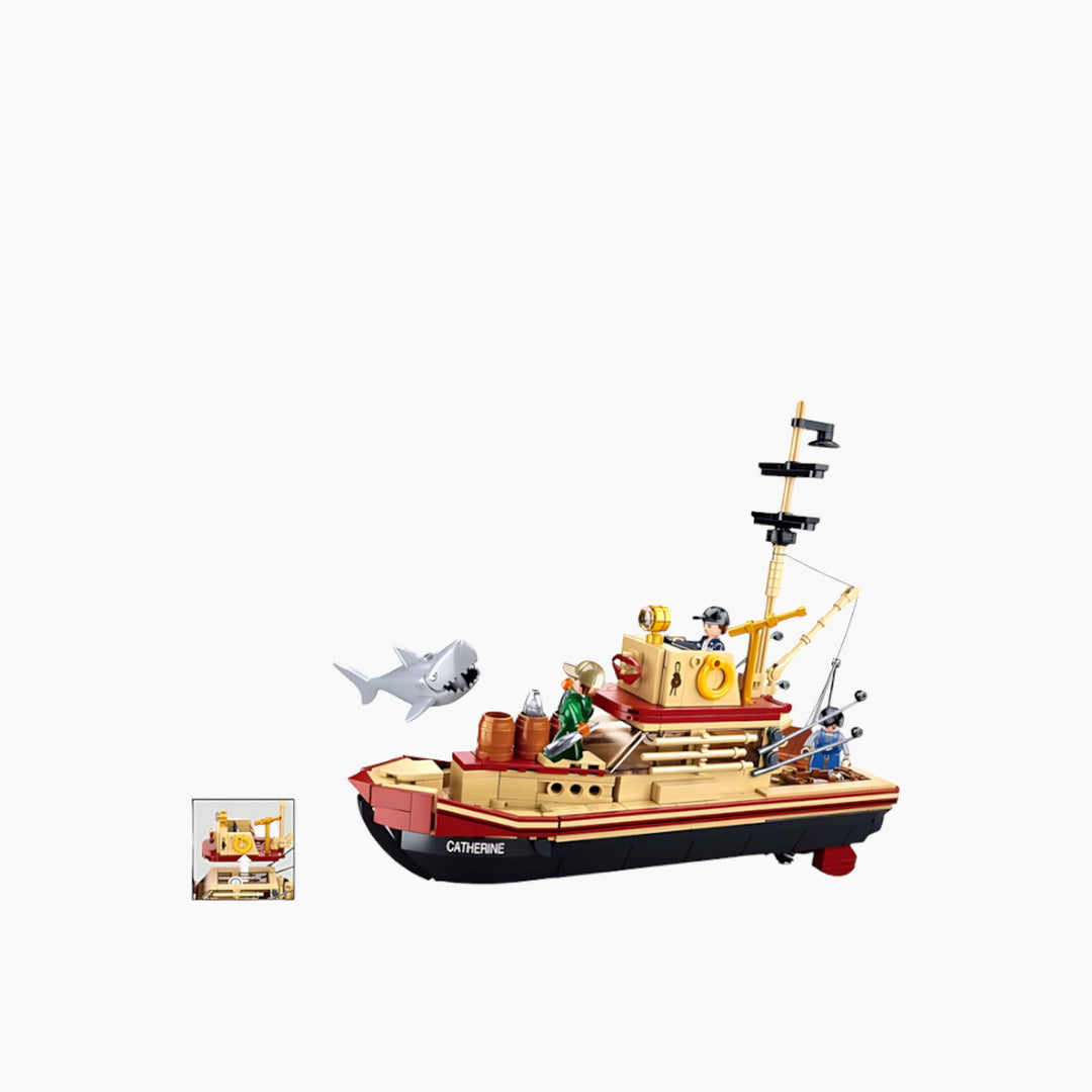 Sluban Modelbricks The Great Shark 592 Pcs