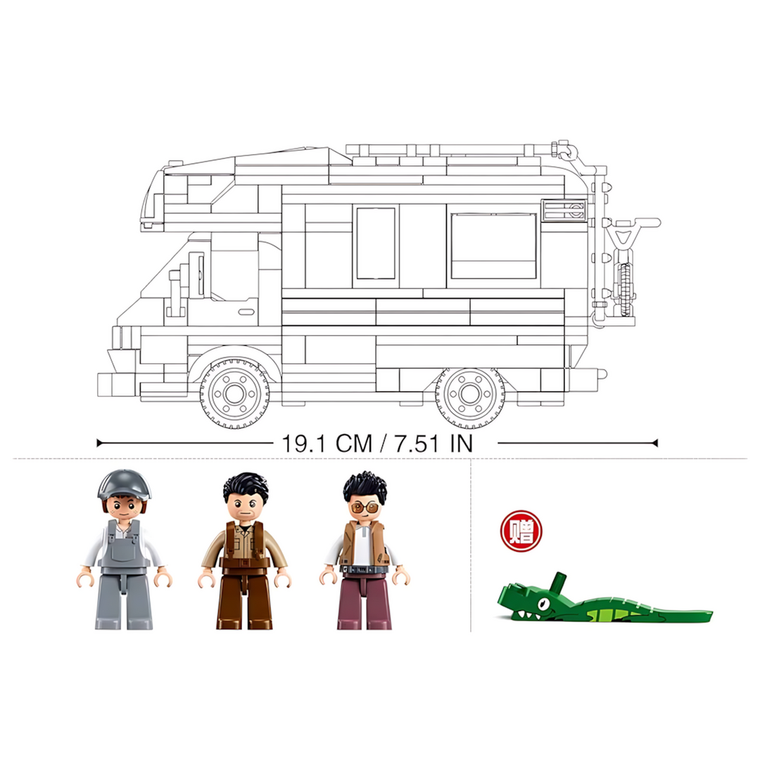 Sluban Modelbricks 1/35 TS 3 RV 506 Pcs