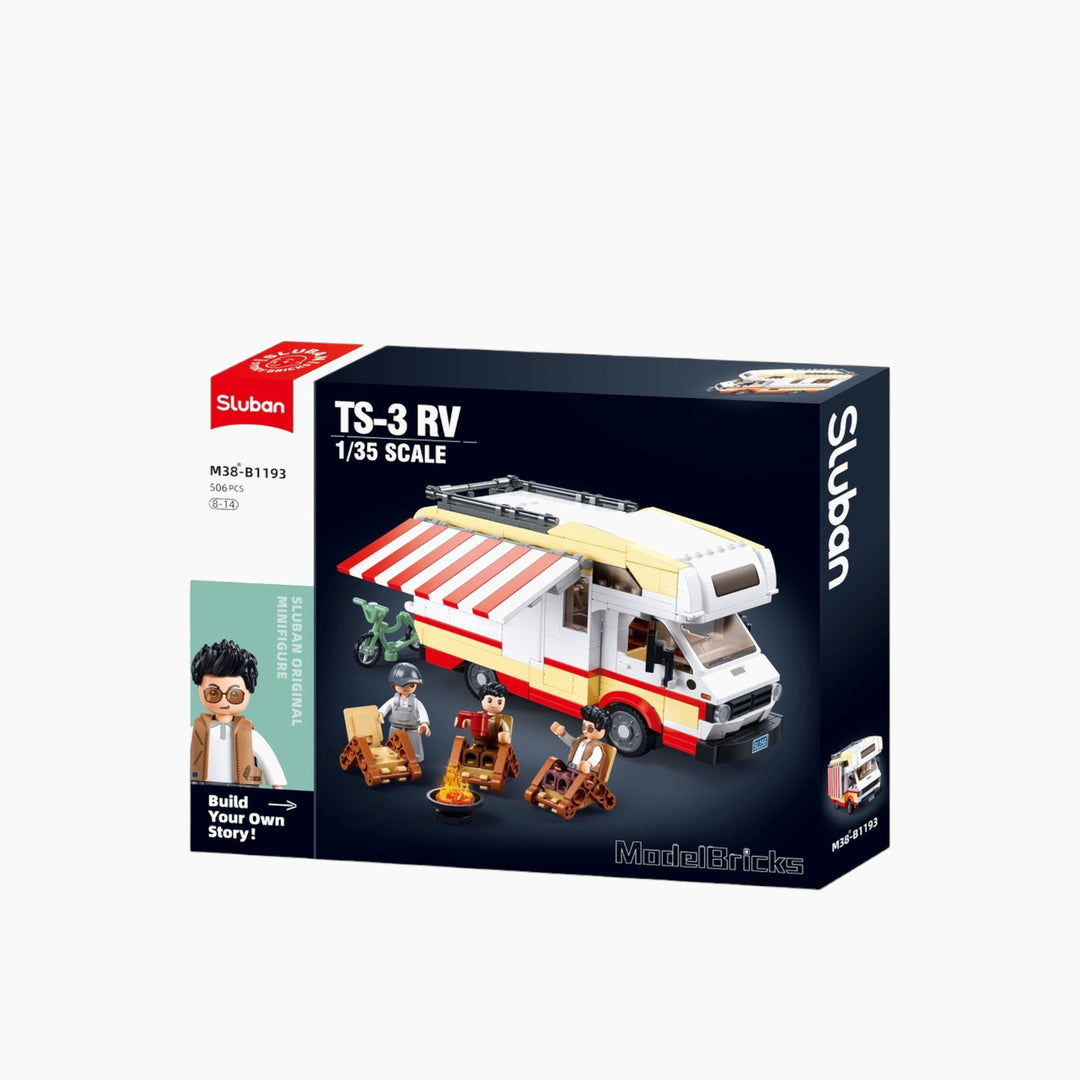 Sluban Modelbricks 1/35 TS 3 RV 506 Pcs