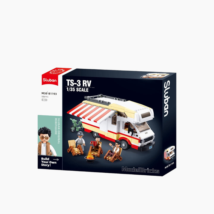 Sluban Modelbricks 1/35 TS 3 RV 506 Pcs