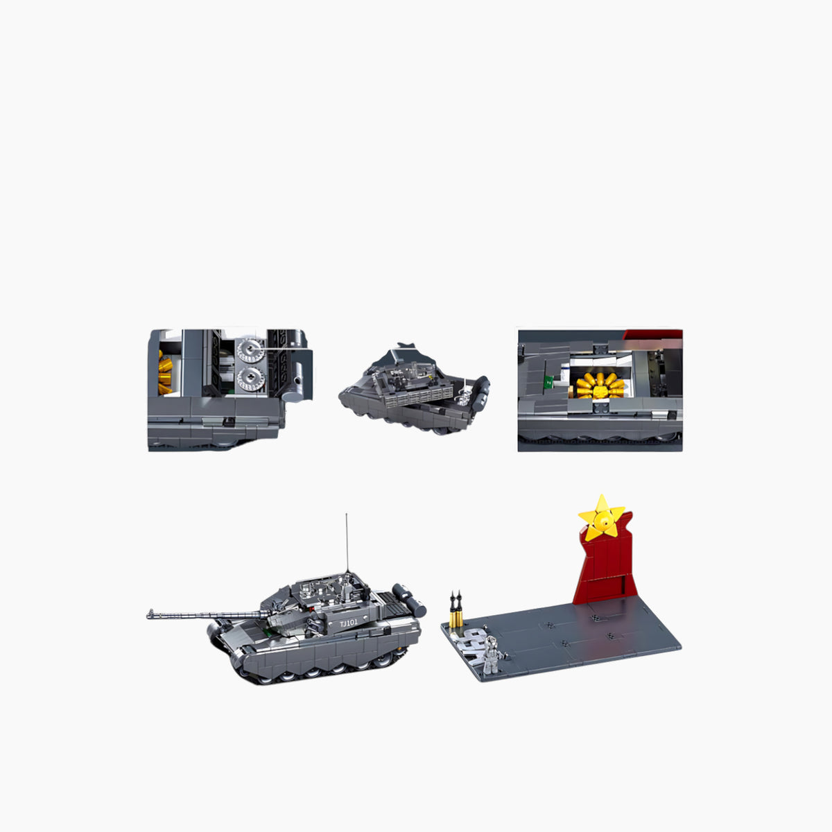 6938242961992slubanModelBricks135ZTZ99ASTank_MetalCoatingVersion_1079Pieces_formatted - HUNA