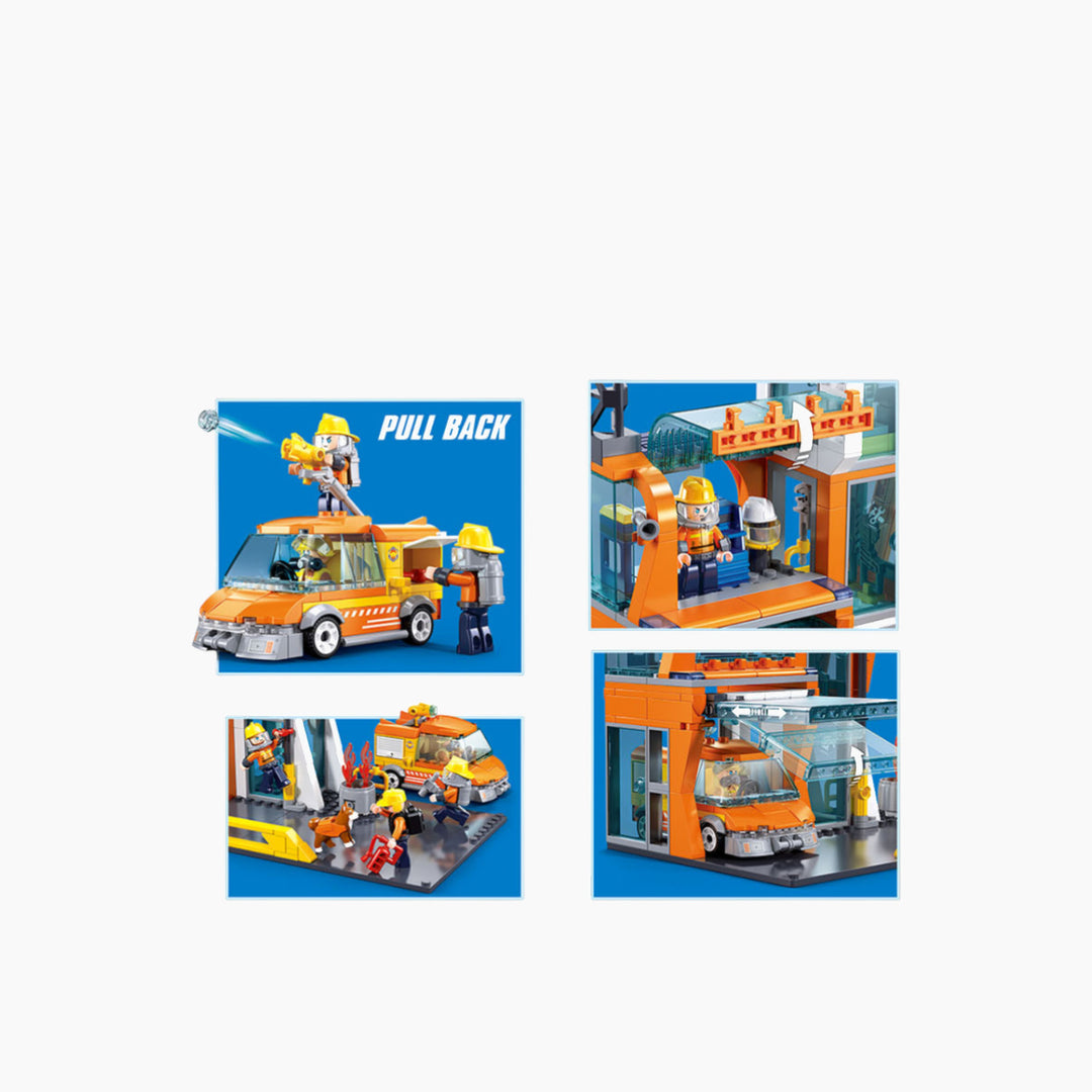 Sluban Metropolis Rescue Headquarters 407 Pcs