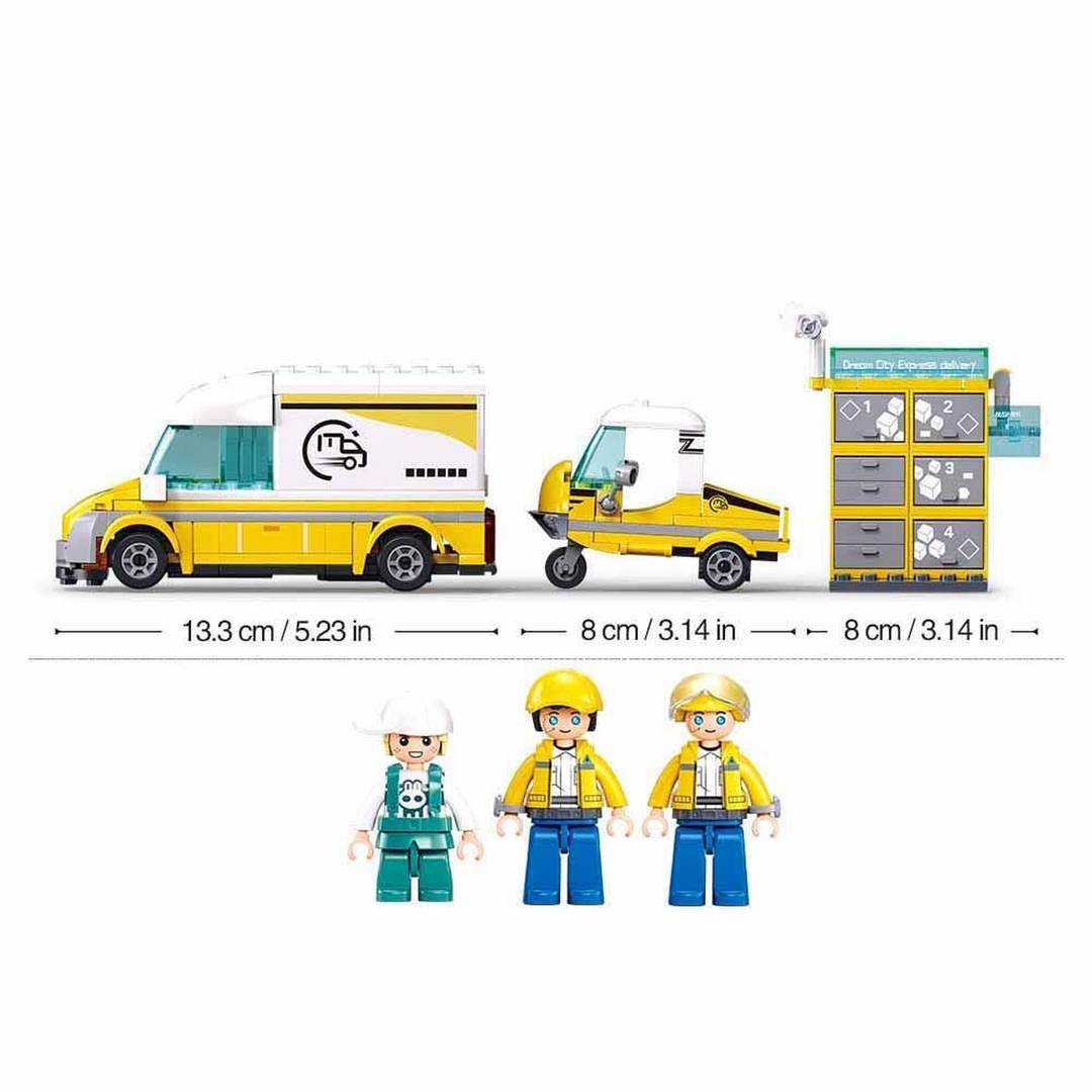 Sluban Metropolis Indoor Express 255 Pcs