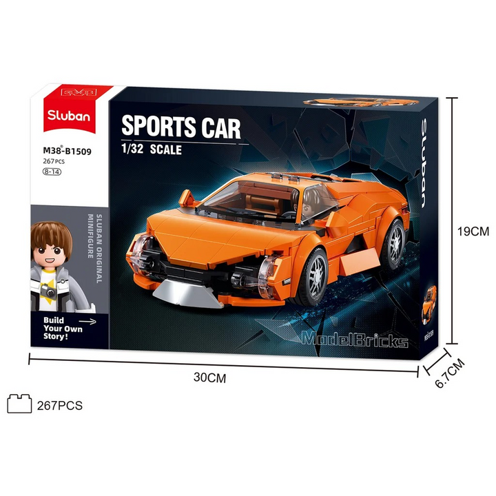 Sluban ModelBricks Famous Cars - 265 Pieces