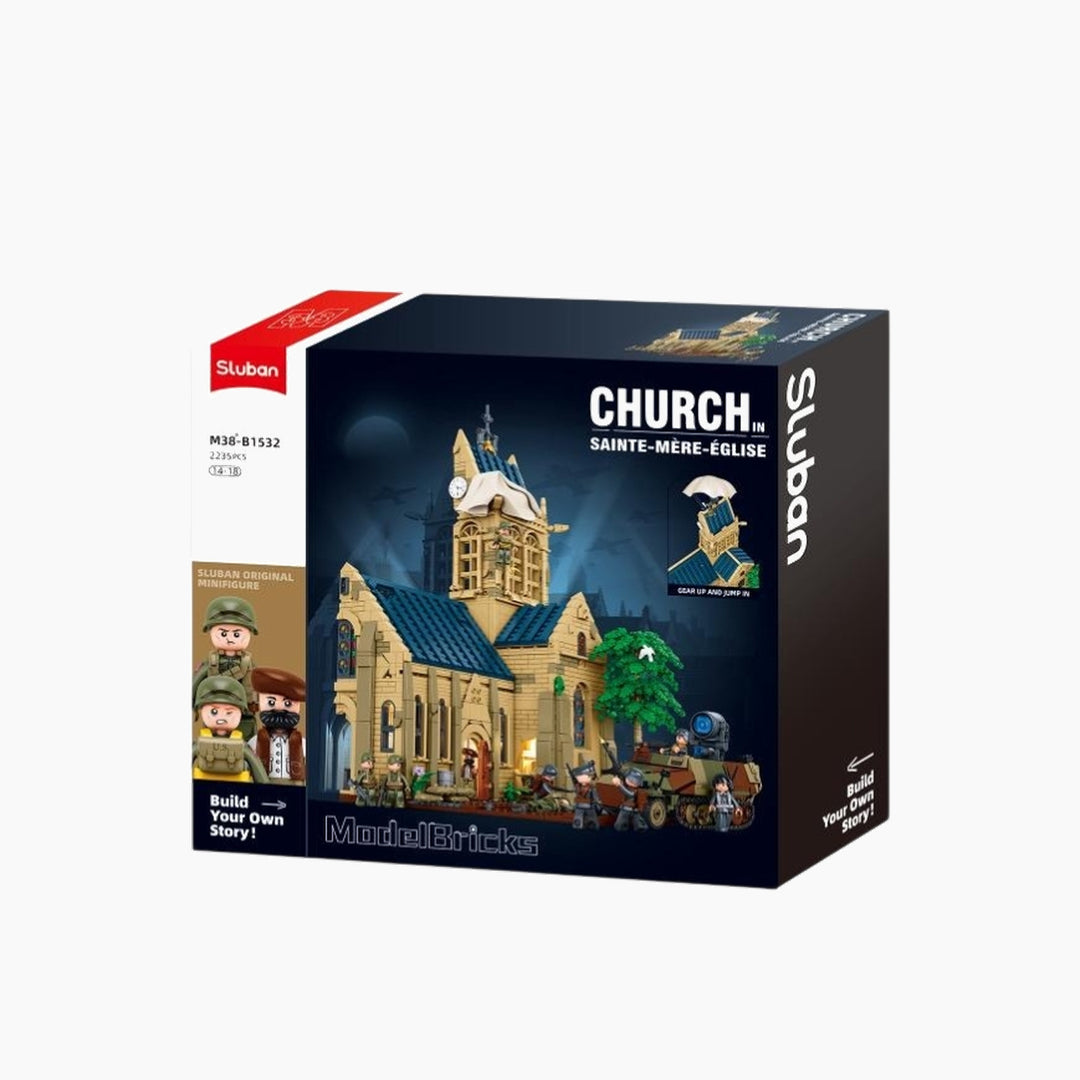 Sluban Battle of Sainte-Mère-Église - 2,287 Pieces