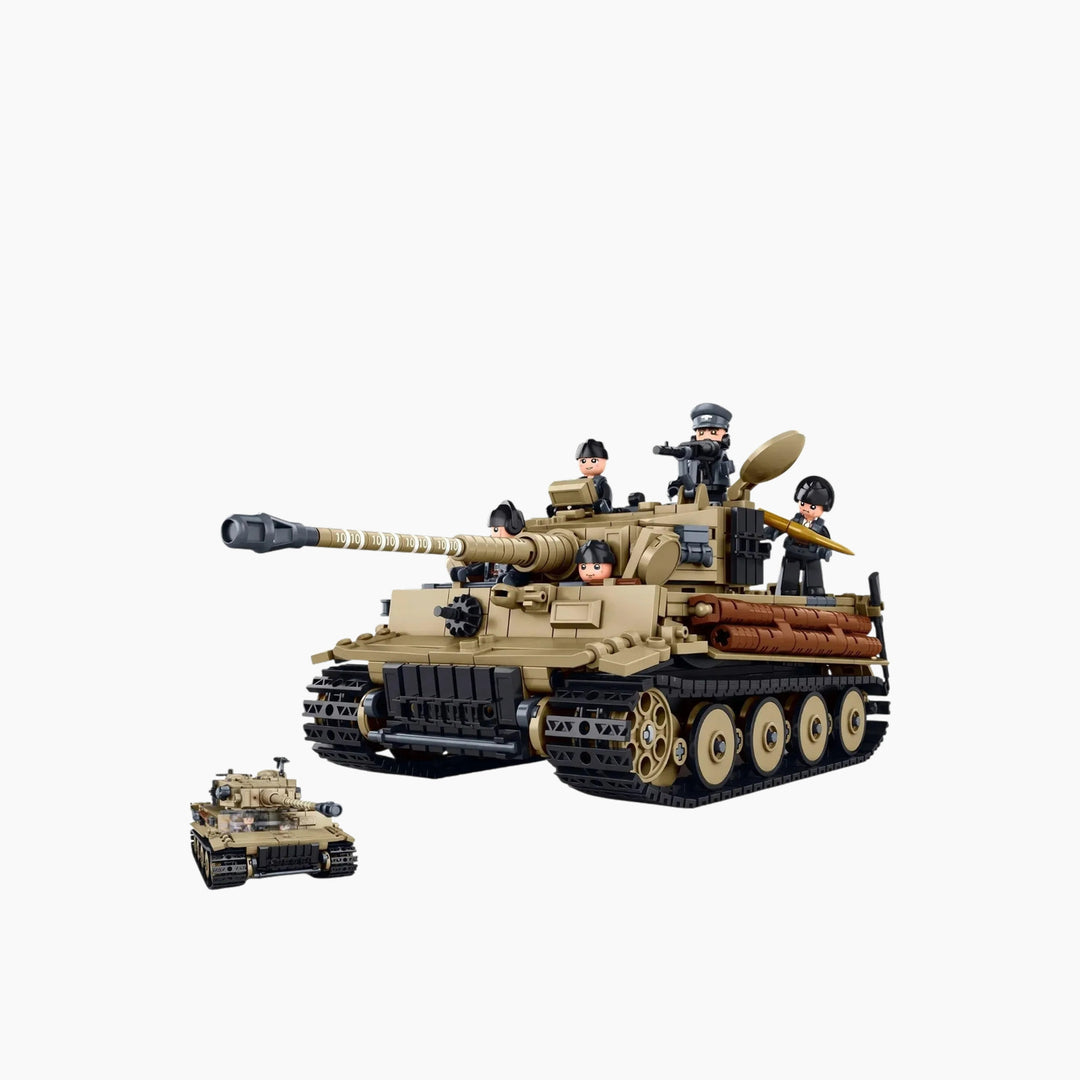 Sluban ModelBricks 1:35 Tiger Tank - 941 Pieces