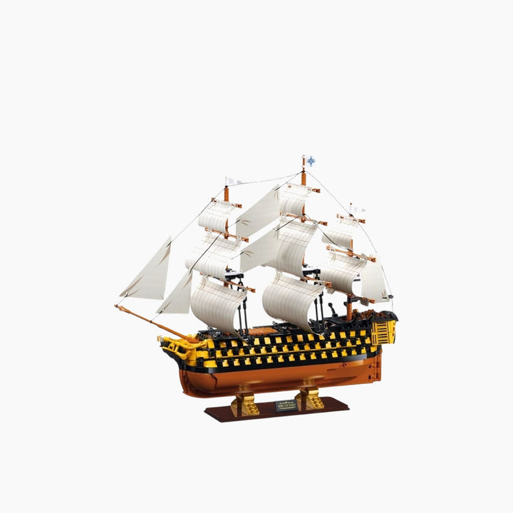 Sluban ModelBricks 1:200 HMS Victory Sailing Battleship - 1,056 Pieces