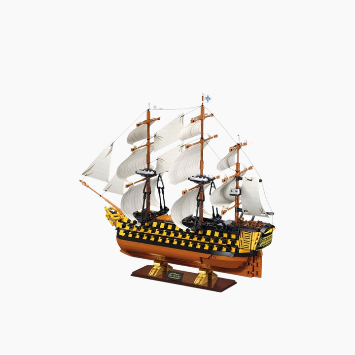 Sluban ModelBricks 1:200 HMS Victory Sailing Battleship - 1,056 Pieces
