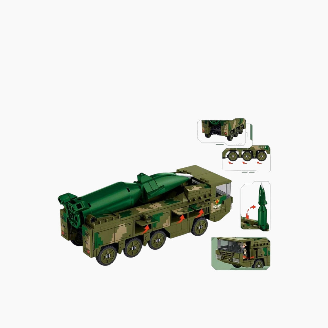 Sluban Army DF-17S Missile Vehicle 1:55