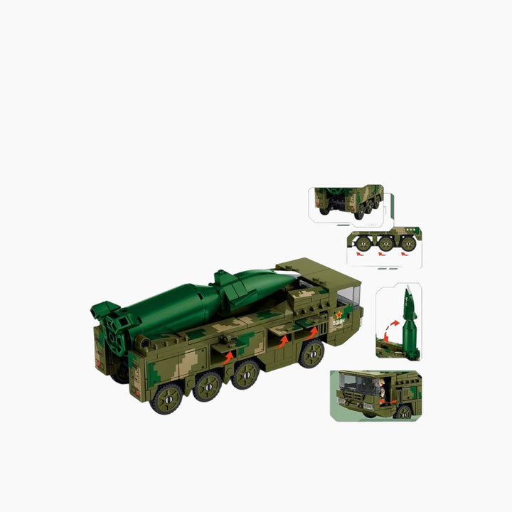Sluban Army DF-17S Missile Vehicle 1:55