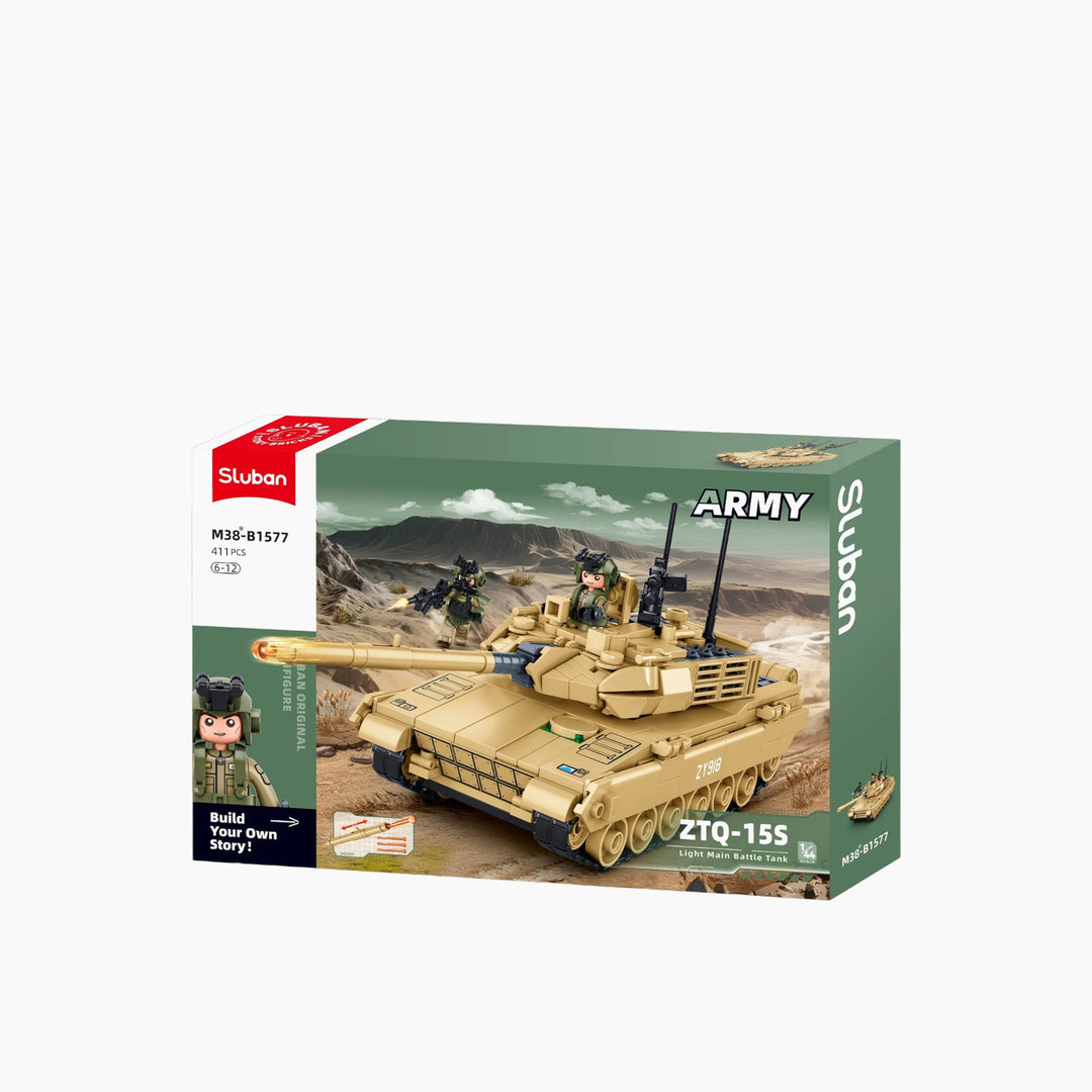Sluban Army Type 15 Light Tank 1:45