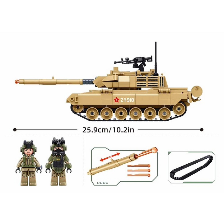 Sluban Army Type 15 Light Tank 1:45