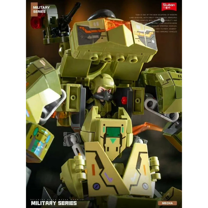 Sluban MECHA Exosuit ZJZ99A 28 - 598 Pieces