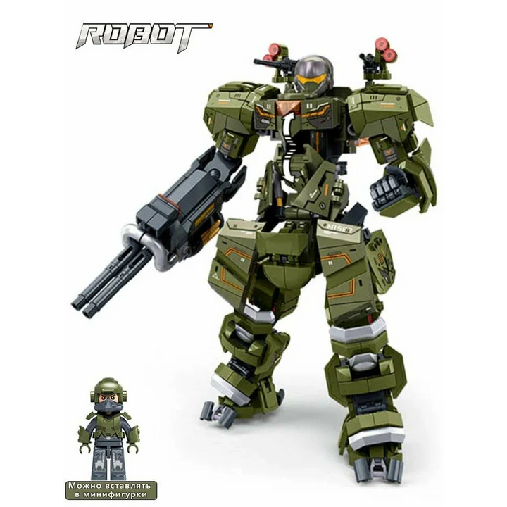Sluban MECHA Exosuit ZJZ99A 28 - 598 Pieces