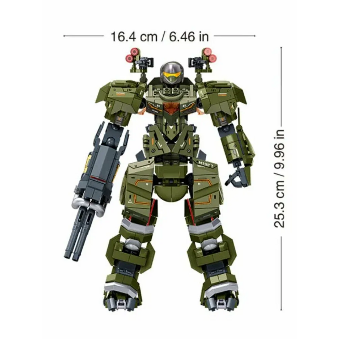 Sluban MECHA Exosuit ZJZ99A 28 - 598 Pieces