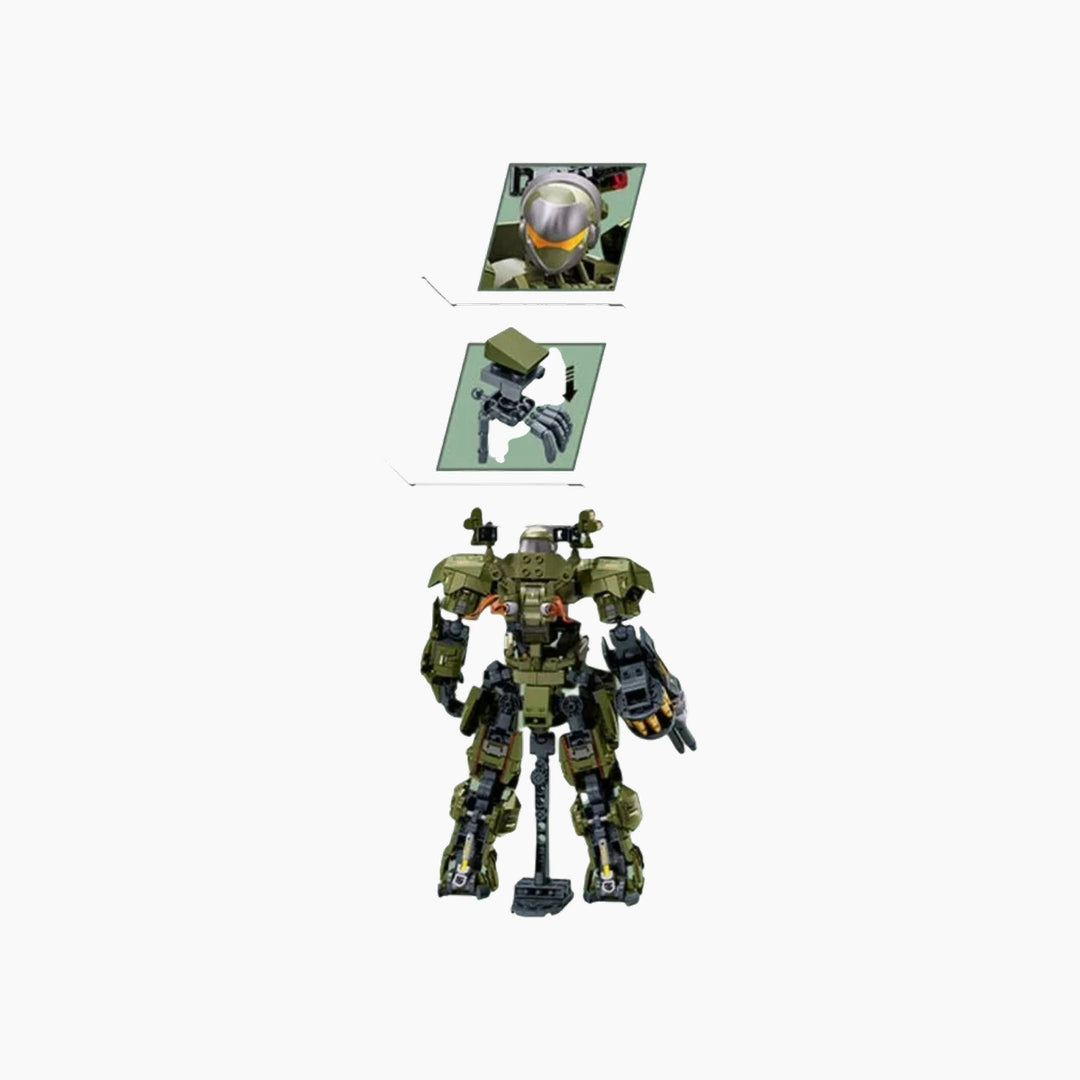 Sluban MECHA Exosuit ZJZ99A 28 - 598 Pieces